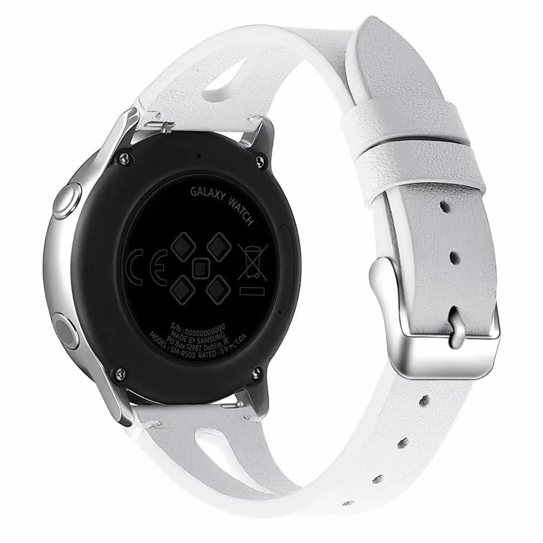 Ремешок для часов Huawei Watch 2 gt браслет из натуральной кожи Samsung Gear S2 S3 Galaxy Active 42 мм 46 20