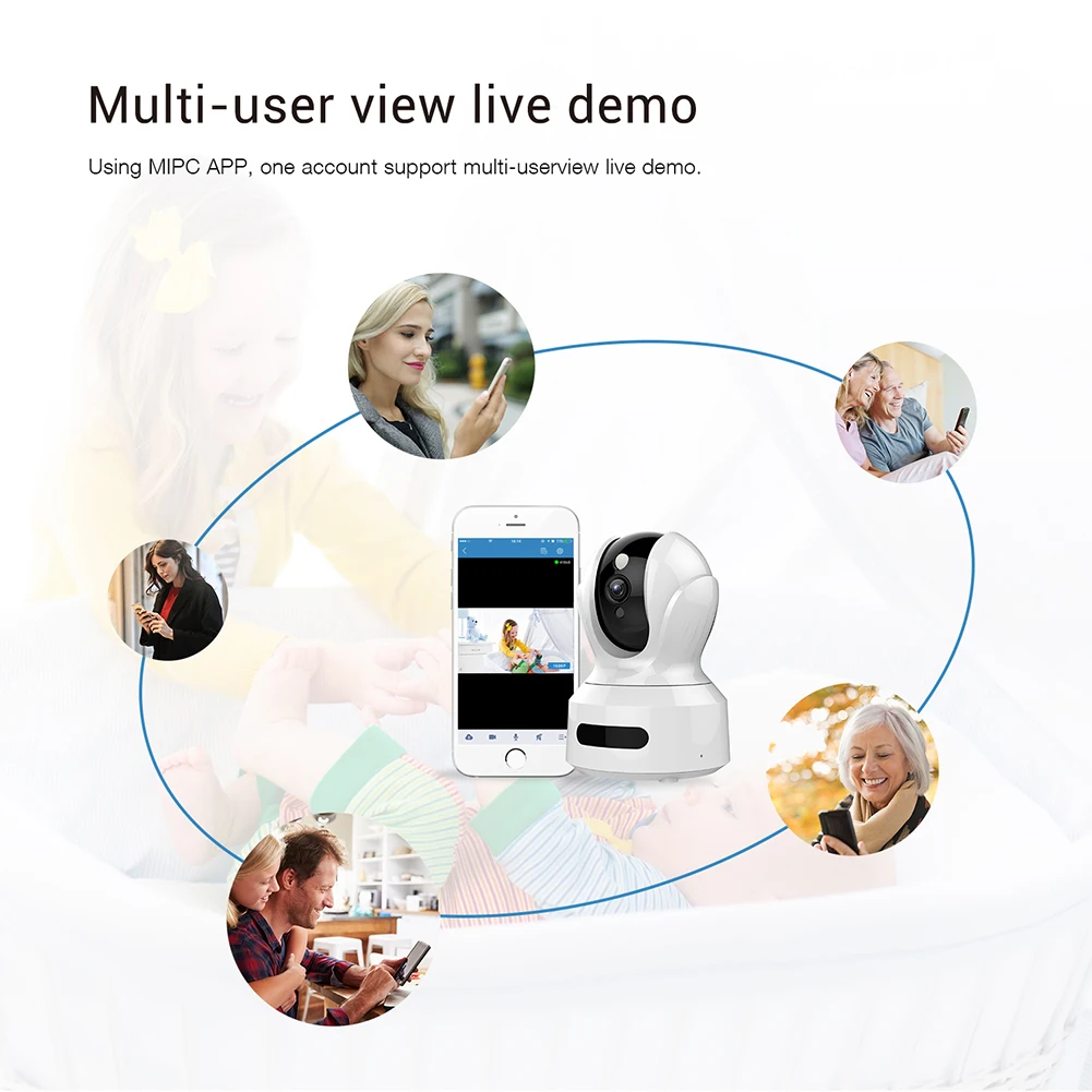 Câmera de Armazenamento em Nuvem Detecção de Movimento ip sem Fio Som em Dois Alta-definição Casa Seguro Câmera wi fi Baby Monitor Babá Sentidos 3.0 Mod. 236708 12 câmera wi fi baby monitor babá câmera