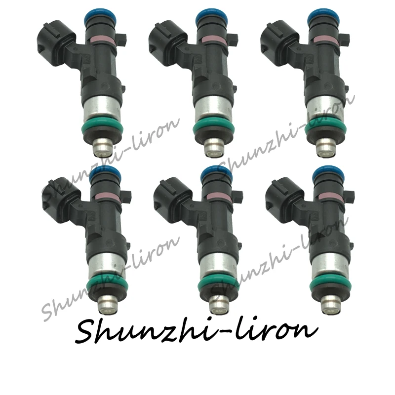 6 шт. инжектор топлива насадка для NISSAN FRONTIER PATHFINDER 2009-2012 XTERRA 2009- 16600-7S000 0280158007 166007S000