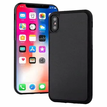 

500PCS Anti Gravity Phone Case For iPhone XR X XS Max 8 7 Plus 6 6S SE 5 5S Back Cases Magical Nano Suction Cover Adsorbed Cover