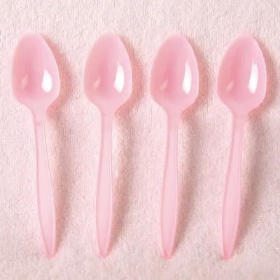 spoon 10pcs Вечерние пончики для девочек, украшения на день рождения, Пончик, воздушный шар, баннеры, тарелки, чашка 16th, подарок на свадьбу - Цвет: spoon 10pcs