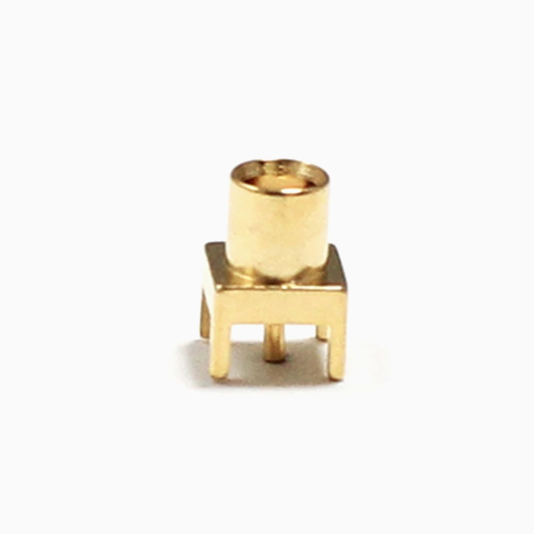 1pc MCX Female Jack  RF Coax Convertor Connector  PCB  Mount  Solder  Post  Straight  Goldplated  NEW  Wholesale 50pcs lot waterproof 5 5x 2 1mm dc power jack socket female panel mount connector metalwith nut snap dc 022b 55 21 25