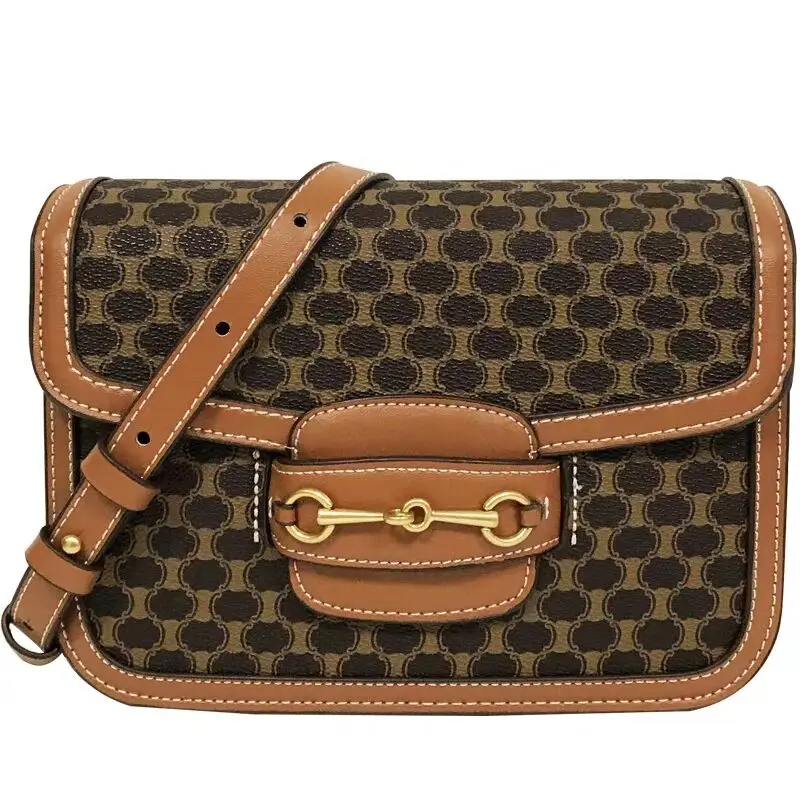 Темперамент дикая женская квадратная сумка известный бренд дизайнер Ретро