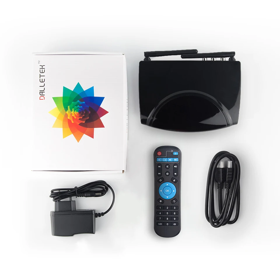Leadcool R2 Android TV Box RK3329 Quad Core 1G/2G RAM 8G/16G ROM Android 8.1 2.4G Wifi 100M Lan 4K H.265 Media Player TV Box