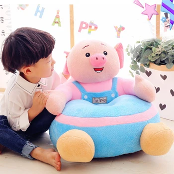 

Baby Plush Chair Learning To Sit Sofa Support Seat Cover Comfortable Toddler Nest Puff Washable without Filler Cradle Sofa Chair