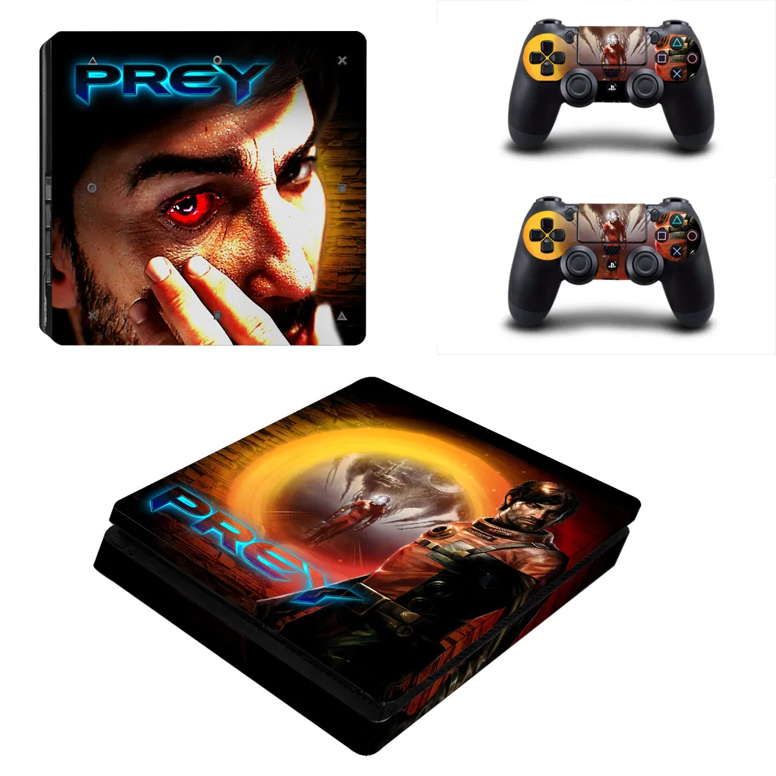 Prey PS4 Slim sticker s PS 4 Play station 4 Slim Skin sticker Pegatinas для playstation 4 Slim консоли и контроллера
