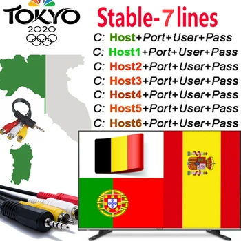 

Cccam Europa 1year 2year 3year 7line Server support DVB-S2 Receptor Receiver for 7Cline with Spain Italy