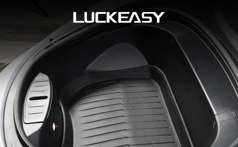 LUCKEASY TPE универсальные коврики для Tesla модель 3- всепогодные водонепроницаемые и носимые(модель пианино