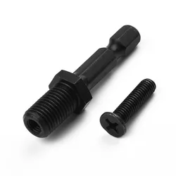 1PC Drill Chuck Adapter Black 1/4