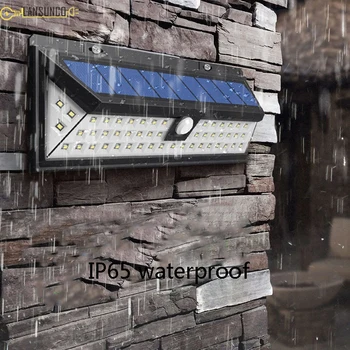 

Solar Lights Outdoor Led Sun Powered Solar Lamp Square Waterproof IP65 Human Body Induction For Garden Outdoor Lampara Solar
