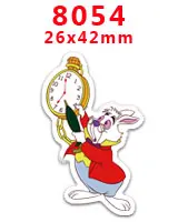 8054 30 шт мультяшный персонаж плоское украшение из смолы PR 8540 - Цвет: 8054