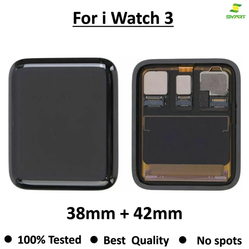 Сборка дигитайзер lcd gps для Apple Watch Series 3 gps lcd 38 мм и 42 мм Сенсорный экран Замена для i Watch3 lcd сотовая версия