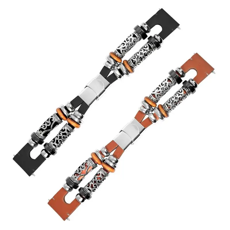 

DIY Vintage Metal Clasp Wrist Strap Watch Band for Huami Amazfit GTS 20MM Watch