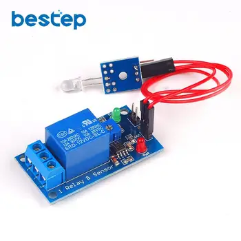 

5V 12V with Small Board Light Control Switch Light-seeking Module Photodiode Sensor Relay Module no Light Detection