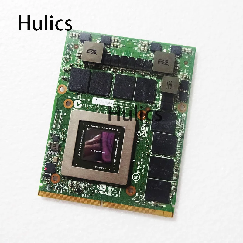 Hulics оригинал для MSI MS-1W091 VER: 1 0 1W091 GT70 1762 Графика доска видеокарта N13E-GTX-A2 GTX680M |