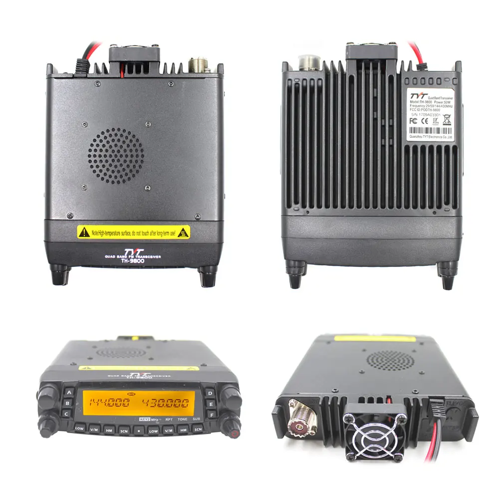 2005A TYT TH-9800 Plus Walkie Talkie 50W Car