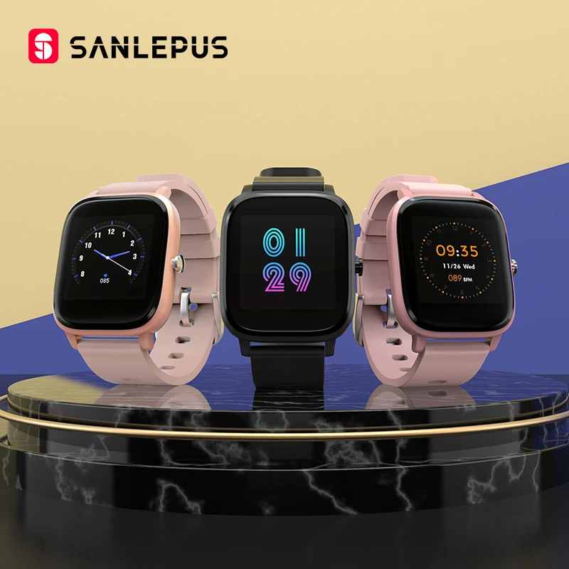 2021 SANLEPUS Smart Watch Sport Heart Rate Monitor Waterproof Fitness Bracelet Men Women Smartwatch For Android iOS Apple Xiaomi