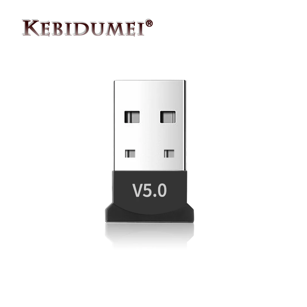 

Kebidumei USB Bluetooth 5.0 Adapter Dongle Music Receiver Wireless Mini USB Transmitter Adapter for Laptop Mouse Keyboard