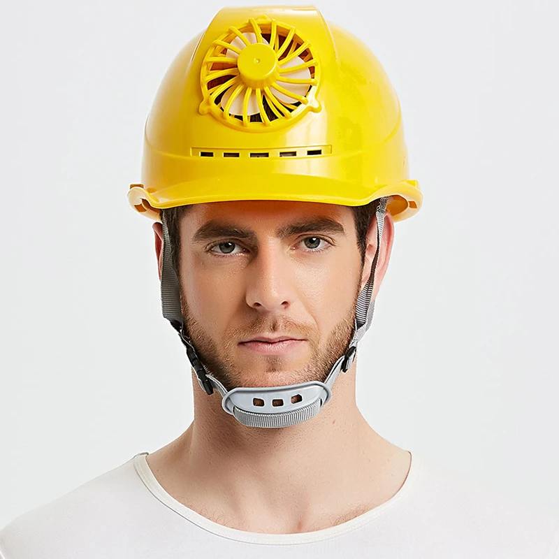 Helm Pengaman Tenaga Surya Kipas Kerja 
