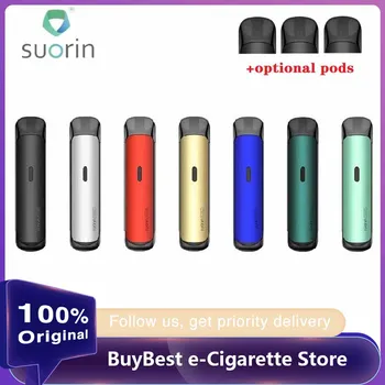 

Original Suorin Shine Pod Vape Kit with 700mAh Battery & 2ml Pod & 1.0ohm Coil Pod System Vape Kit vs Suorin AiR Plus / Vinci X