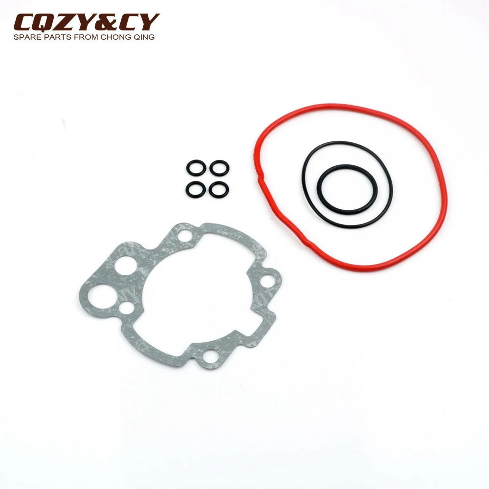 Motorcycle AM6 50 70cc 90cc Top Gasket Sets engine gasket set 2 stroke top end kit For PEUGEOT XP6 XR6 AM4 AM5 50cc Minarelli 2-Stroke