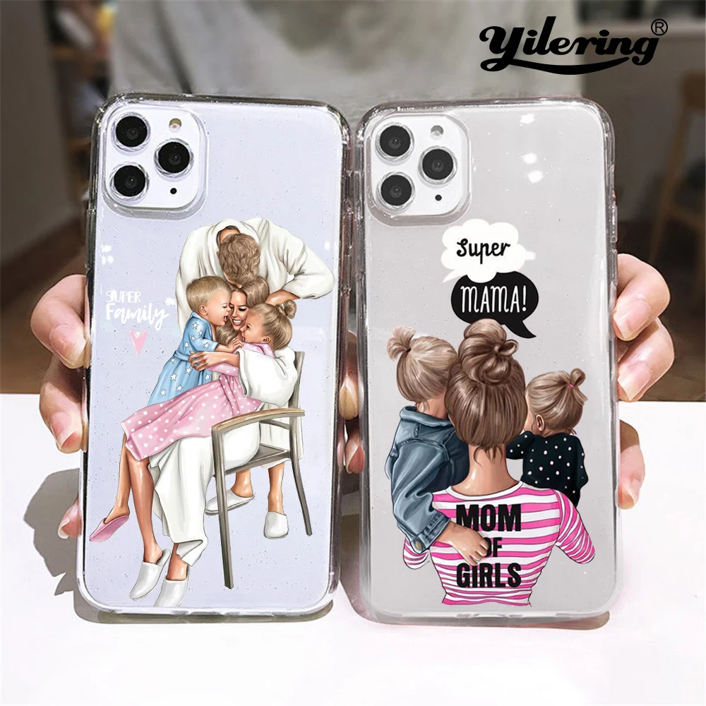 Чехол Super Mum для Apple iPhone 8 7 6 S Plus X 5S SE 2020 12 mini Pro Max XR XS 11 Мягкие силиконовые ТПУ чехлы