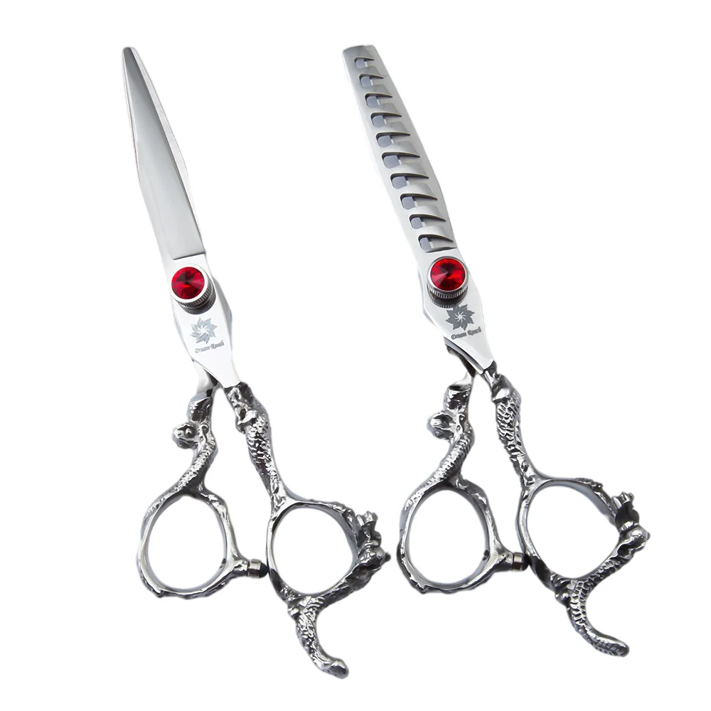 Japanese Stainless Steel Haircutting Scissors For Adults Haircut Shears  With Thinning Scissors - AliExpress