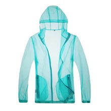 С капюшоном УФ Защита рубашки легкий Быстросохнущий Защита от Солнца Ветрозащитный Спорт на открытом воздухе Анти-москитная куртка