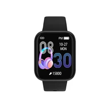 K6 умные фитнес-часы, пульсометр, шагомер, кровяное давление, BT умные часы, IP67 Водонепроницаемый фитнес-трекер Stappenteller