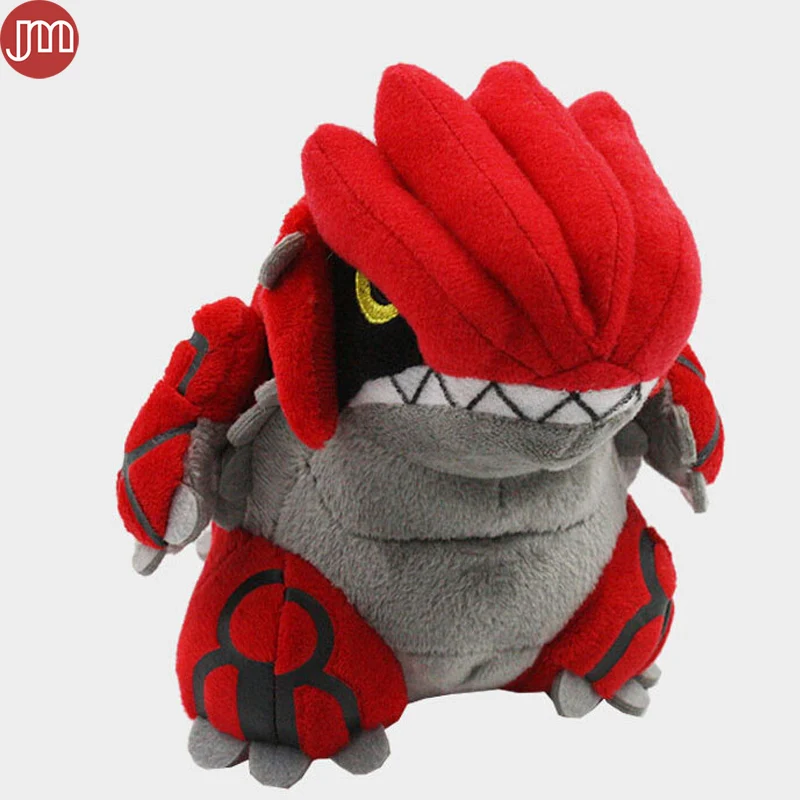 Groudon Мягкие плюшевые игрушки мягкие куклы игрушки Аниме 14 см анимация мультфильм дети подарок на день рождения отслеживание
