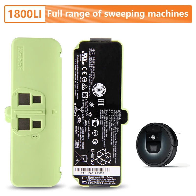Аккумулятор 2130LI для iRobot Roomba 655 690 6 серии 650 7 780 790 8 861 864 805 870 9 961 964 595 | Мобильные