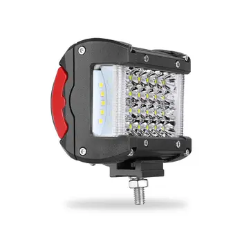 

44000LM LED Work Light 7000K White 4Inch Tractor 12V 4-Row 220W Yachts