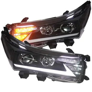 

2 Pieces For Toyota Corolla Altis head lamp 2014 2015 LED Headlight Front Lamp Assembly With Daytime Running Light