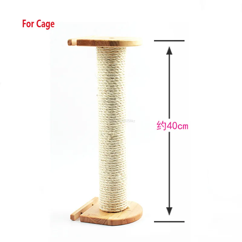 Настенная Когтеточка для кошек, дерево, настенная полка из сизаля для кошек, котенок, доска-скребок, игрушки для кошек, скалолазание, рамки HW025 - Цвет: for cage