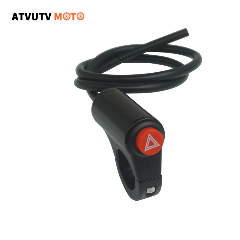 Interruptor de luz de peligro para motocicleta, botón de de vehículo eléctrico, Flash, lámpara de advertencia de emergencia, intermitente de señal|Interruptores motocicleta| - AliExpress