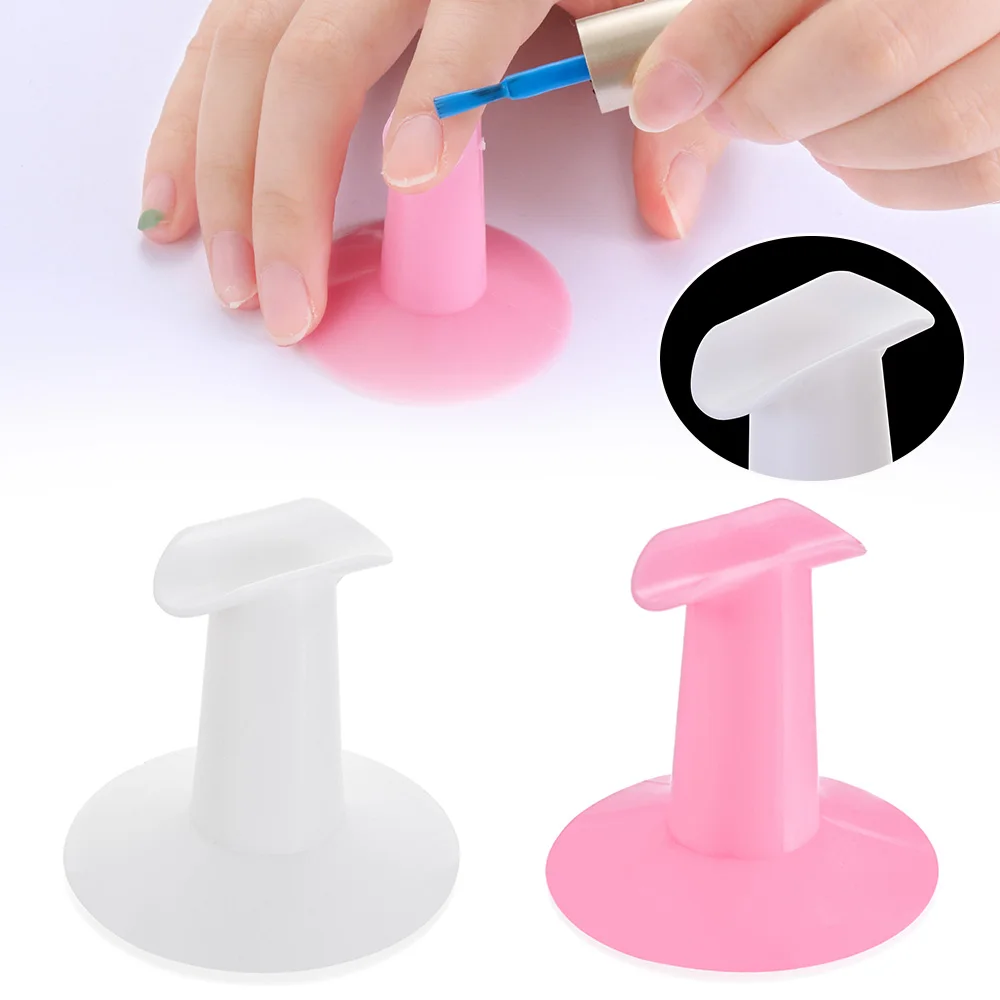 2 PCS Portable DIY Nail Art Finger Stand Plastic Painting Support Care Manicure Supplies Holder | Красота и здоровье