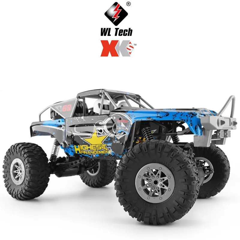 

1: 10 Weili 104310 Remote Control Climbing Car Electric Four-Wheel Drive Shuangqiao Hanging Double Straight Bridge Off-road Toy