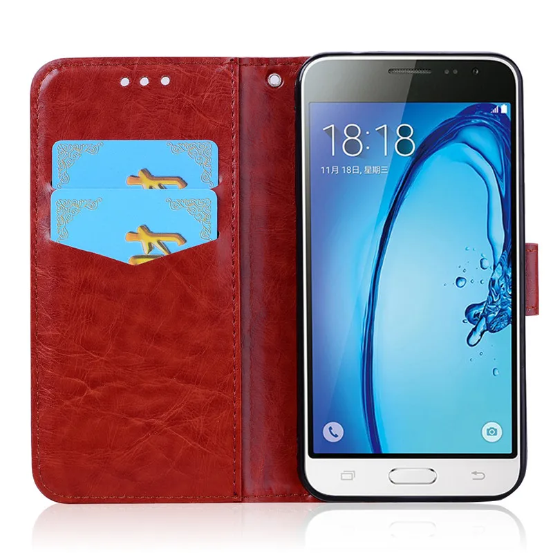 Case For Samsung Galaxy J3 2016 J320F J310 Case Leather Wallet Case For Samsung J3 2016 Leather Flip Case For Samsung J3 6 2016 cute samsung phone case