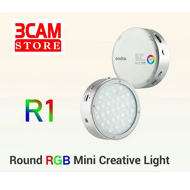 Распродажа магнитный светодиодный мини-светильник GodoX R1 RGB фонасветильник 39