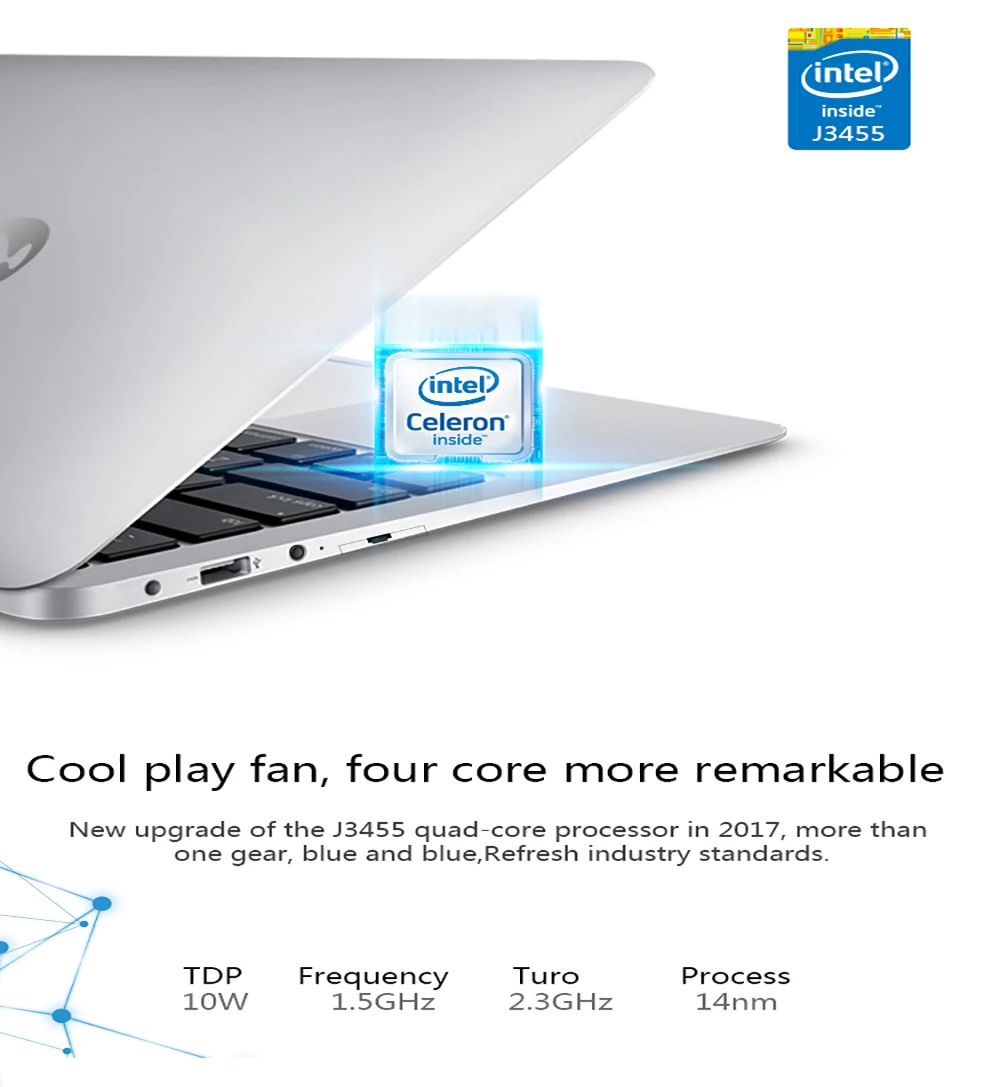 Ноутбук Daysky A3, 14,1 дюймов, ноутбук, Windows 10, английская версия, Intel Celeron J3455, четыре ядра, 1,5 ГГц, 8 ГБ, 128 ГБ, SSD камера, HDMI