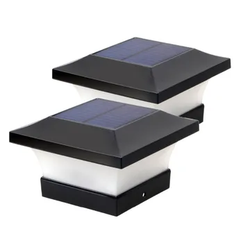 

Solar Pillar Light LED Waterproof Outdoor Fence Gate Pillar Garden Chinese Style Wall Light Patio Lighting