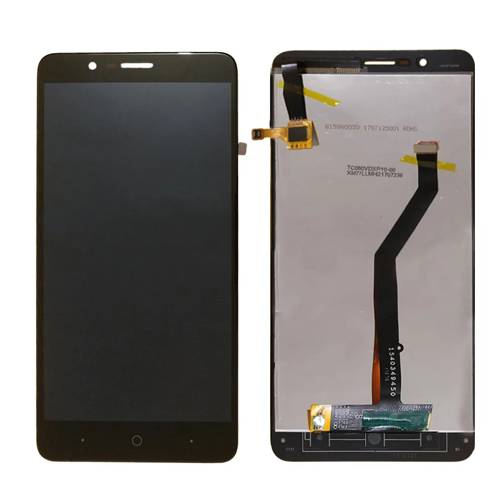 Для ZTE Z max Z982 ЖК дисплей кодирующий преобразователь сенсорного экрана в сборе для