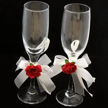 

Simple Design Lead-free Glass Toasting Flutes (Set Of 2)