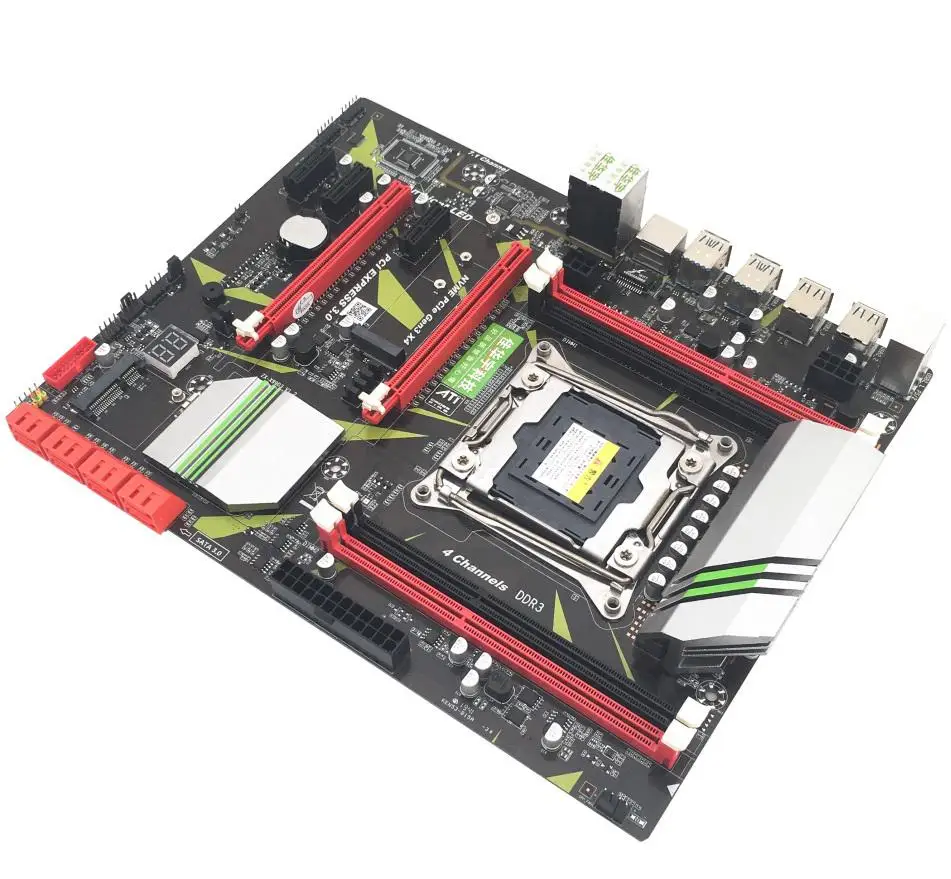 

X99 DDR3 4-channel Memory LGA2011-3-pin E5 CPU Support M. 2 Luxury Large Board V3 Computer Motherboard