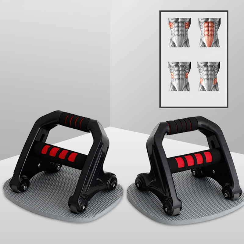 I-shaped отжимания стенд домашний фитнес-оборудование устройство для тренировки мышц пуш-ап брюшное колесо YA88
