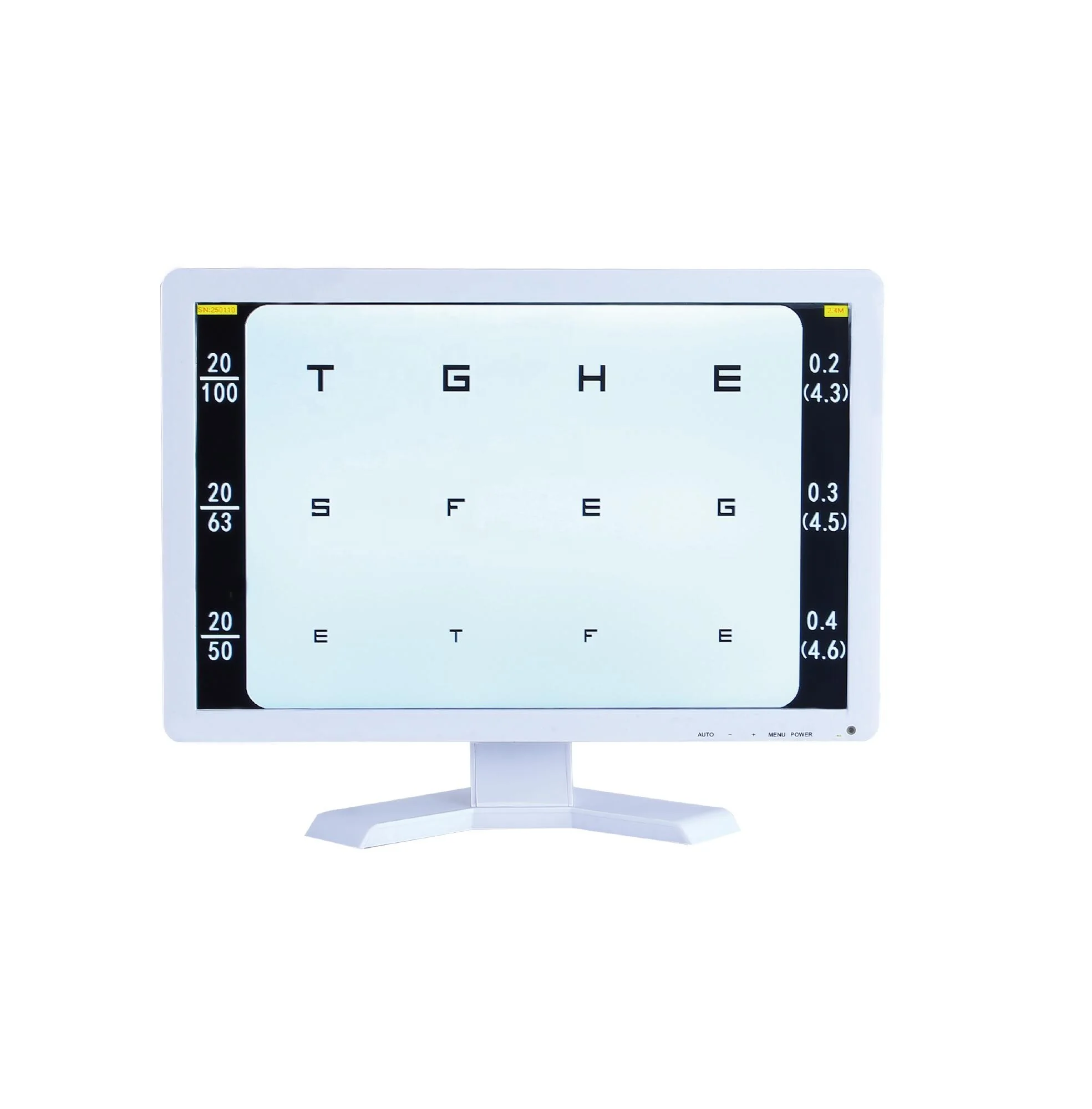 China most popular VC-3 19 Inch LCD monitor visual acuity chart projector with Russian image 2 port kvm switch with hdmi and usb ports control 2 computers from a single keyboard monitor mouse supports video resolutions up to 4096 x 2160 sw