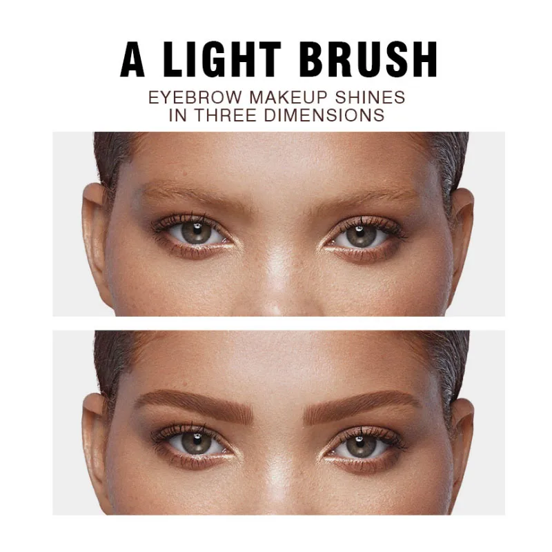 Langmanni Waterproof 24 Hours Eyebrow Gel Long Lasting Eyebrow Enhancer Cream Eye Brow Pencil Natural Color Cosmetic Makeup