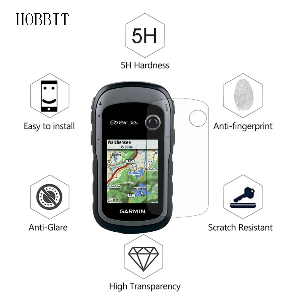 3 упаковки для Garmin eTrex 10x 20x 30x походный ручной gps-навигатор Взрывозащищенная защита экрана прозрачная Противоударная пленка