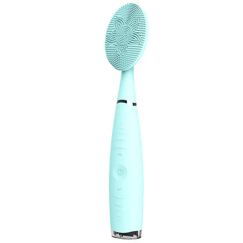Ручная щетка для чистки лица, Очищающий Инструмент для массажа, Очищающий поры, водонепроницаемый вибрационный Очищающий Инструмент - Цвет: A1