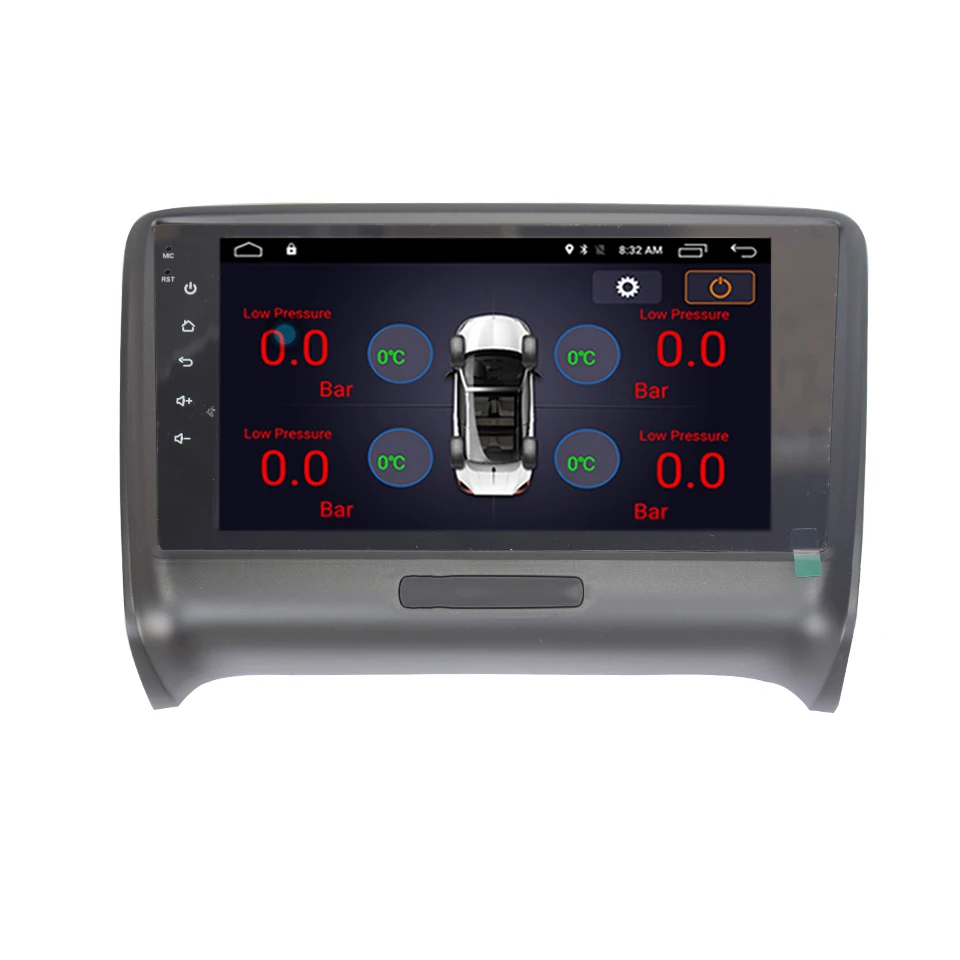 Excellent 7 Inch Vehicle GPS Navigation System Parktronic Display Touch Screen Car Central Multimedia Player DVD Stereo Bluetooth Radio 3
